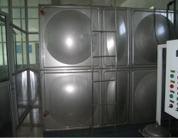 洛阳拼装式304不锈钢焊接水箱（2m³-1000m³）